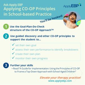 Infographics for Applying CO-OP Principles in Schools
