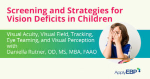 Vision Deficits - Workshop topics Infographics