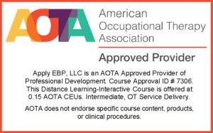 AOTA Imprimatur for Functional Interventions for CP via Zoom