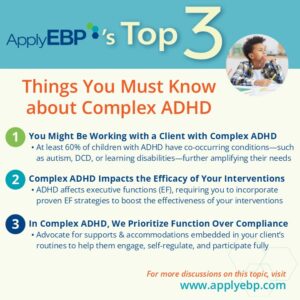 Infographic for the article 3 Things You Must Know About Complex ADHD