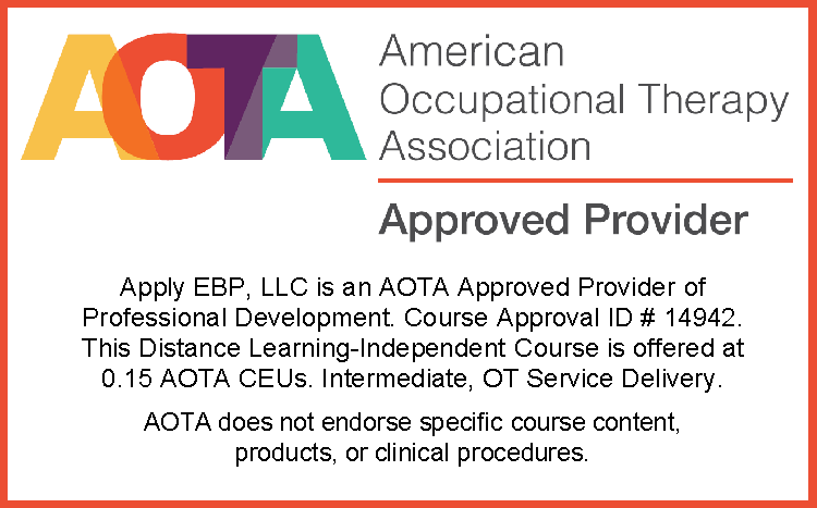 AOTA Imprimatur- Webinar Caring for Wheelchair and Seating