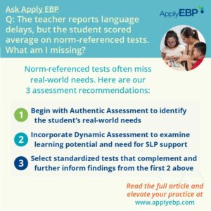 When Scores Don' t Match Classroom Needs Infographic