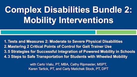 Apply EBP infographic - Complex Disabilities Bundle 2 - Mobility