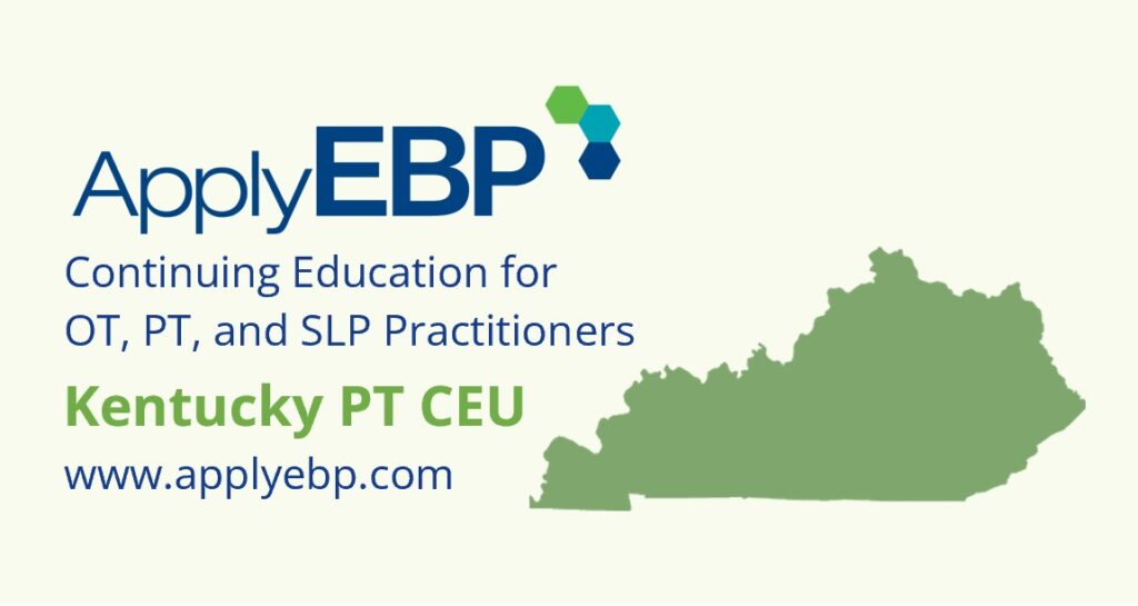 Kentucky PT CEU Approval infographic