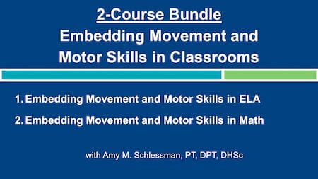 Embedding Movement and Motor Skills in Classroom