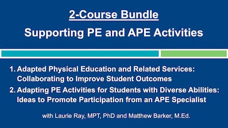 Supporting PE and APE Activities